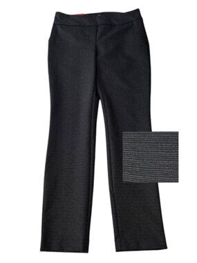 Women’s Slim Pull On Pants Mid Rise Stretch Size M